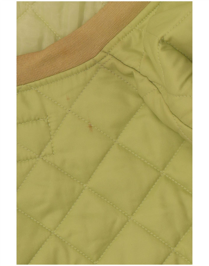 Męska pikowana kamizelka RIFLE UK 38 Średni zielony poliamid