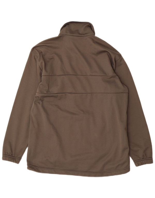 Damska kurtka dresowa o luźnym kroju ASICS UK 14, średni khaki