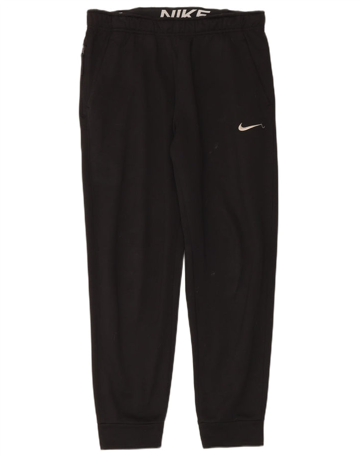 Męskie spodnie dresowe Nike Therma-Fit Joggers, średni czarny poliester
