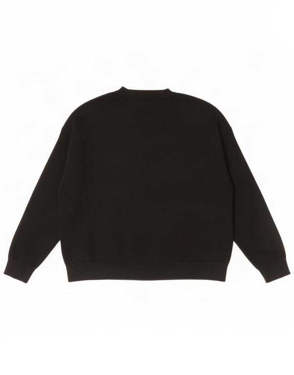 Marks & Spencer Damski sweter z wycięciem pod szyją, UK 16, duży, czarny