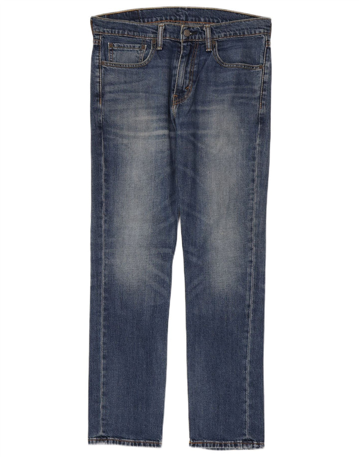Męskie jeansy Levi's 511 Slim W33 L32 Niebieskie bawełniane