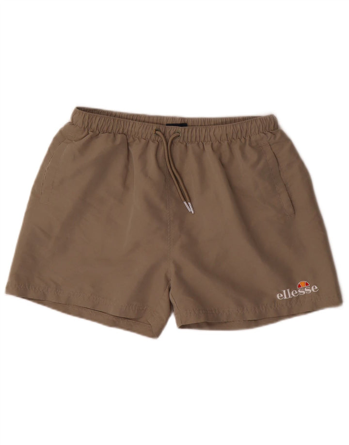Męskie spodenki kąpielowe Ellesse, średni khaki, poliester