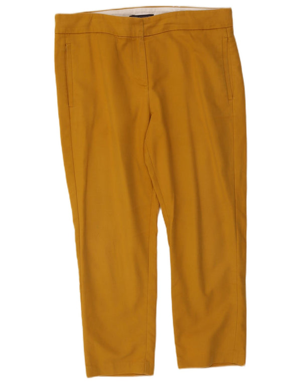 Krótkie spodnie damskie Marks & Spencer UK 14 Medium W34 L24 Żółte