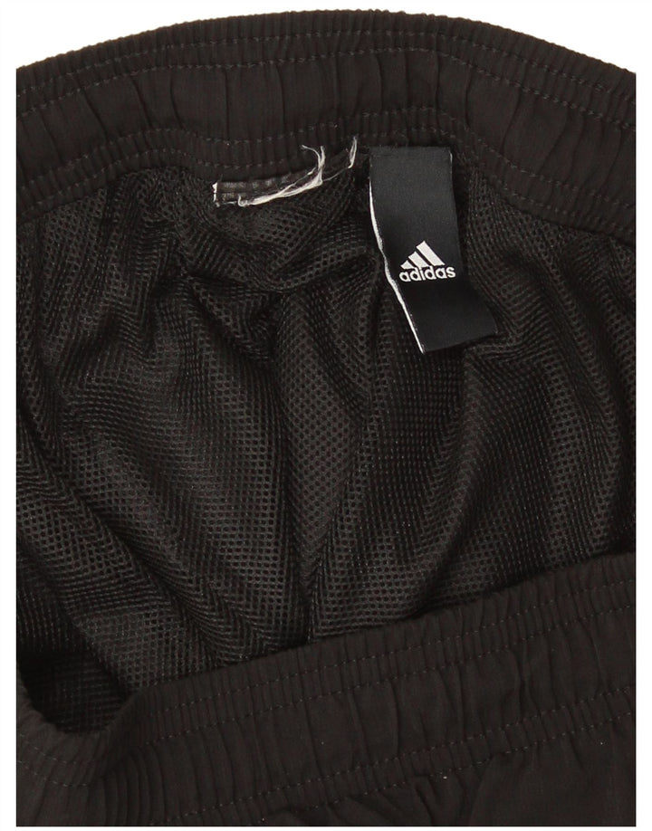 Męskie spodnie dresowe Adidas, średnie czarne
