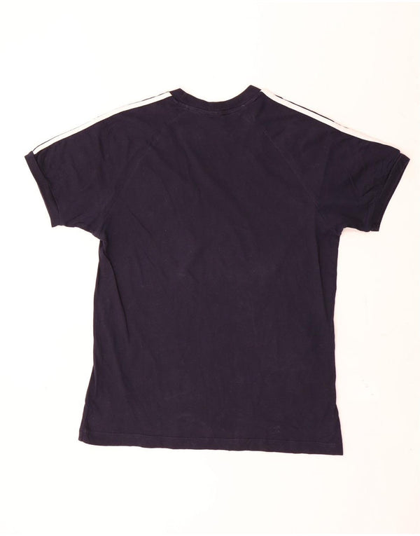 Adidas Męski T-Shirt Top Duży Granatowy Bawełniany
