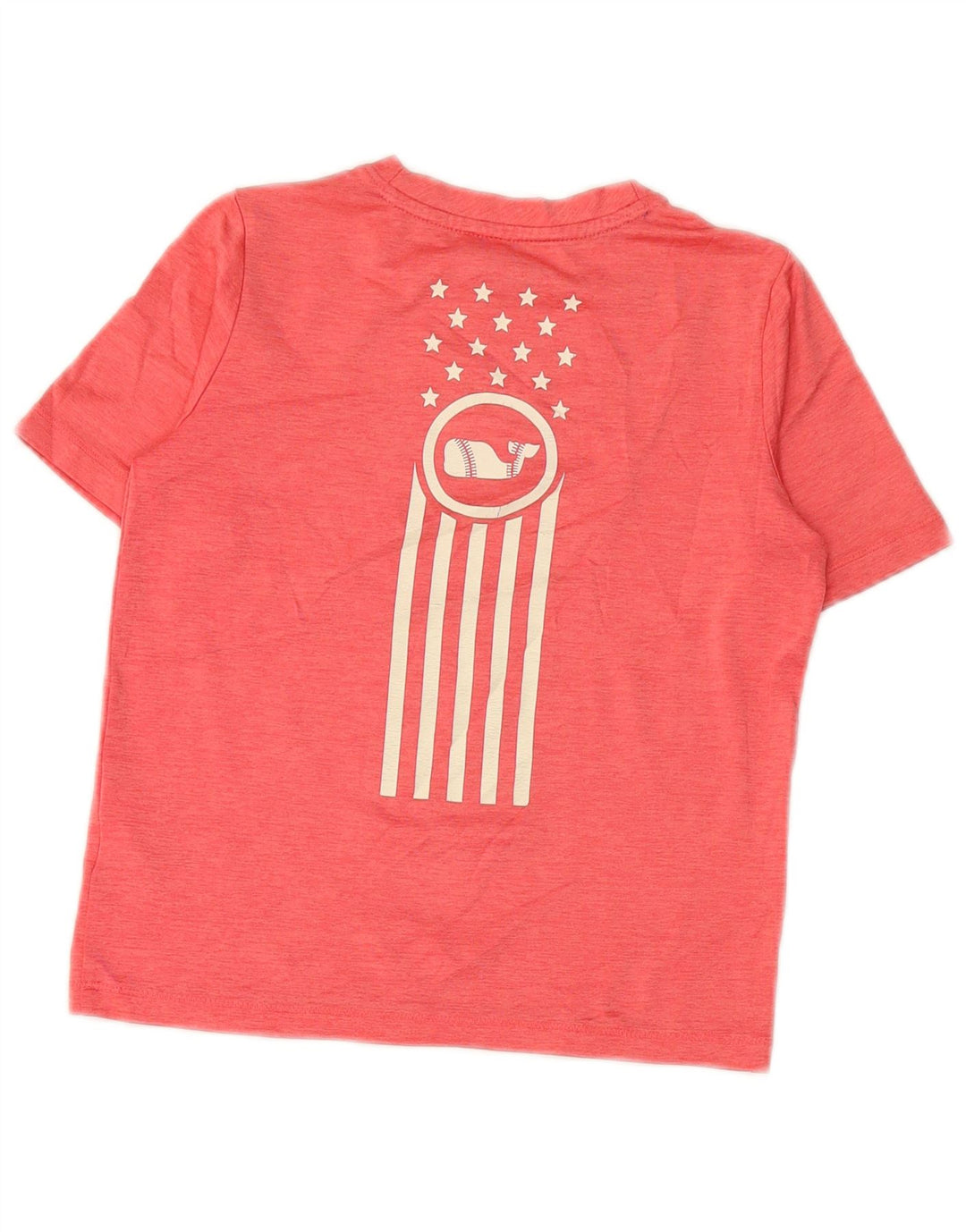 Chłopięcy T-shirt z grafiką Performance VINEYARD VINES, 4-5 lat, różowy