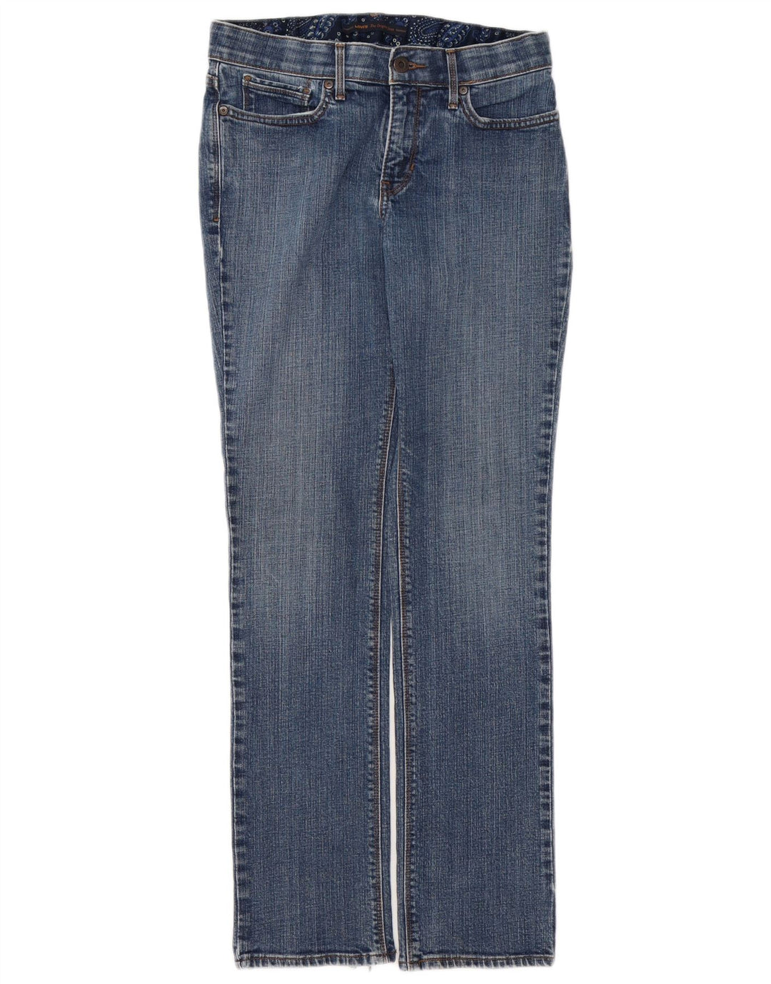 Damskie jeansy LEVI'S 525 Straight US 6 Medium W28 L31 Niebieskie bawełniane
