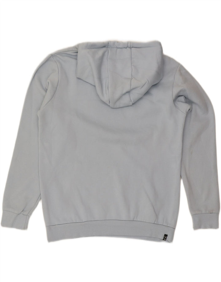 Hummel Męski sweter z kapturem z grafiką, średni niebieski, bawełniany