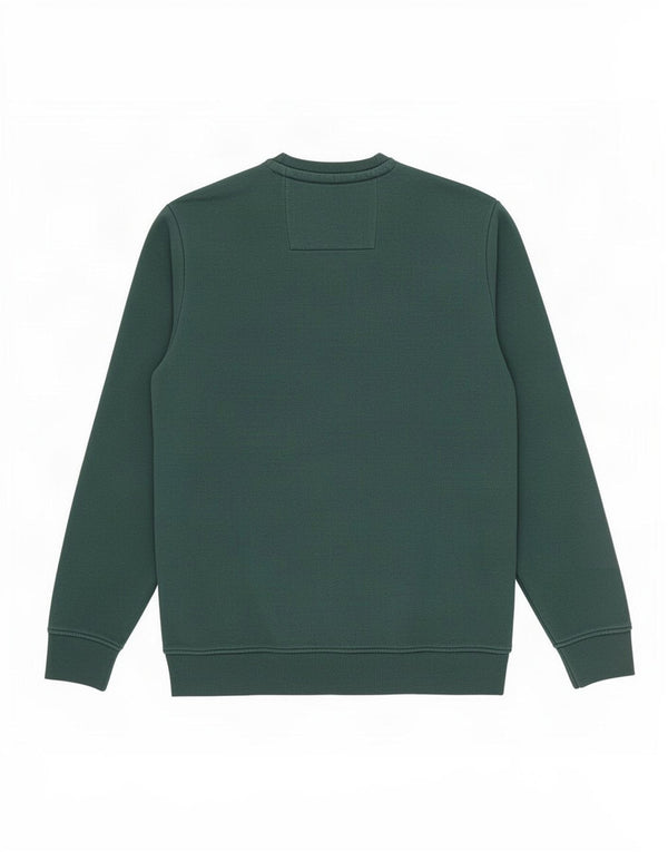 Crew Clothing Męska bluza z kapturem, duża, zielona bawełna