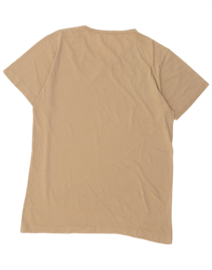 T-shirt męski Lyle & Scott, bawełniany, średni beż