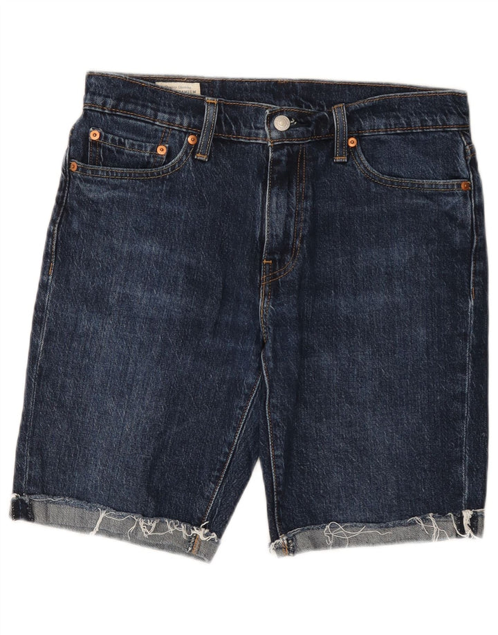 Męskie spodenki jeansowe Levi's 511 W30 Średni granatowy, bawełniany