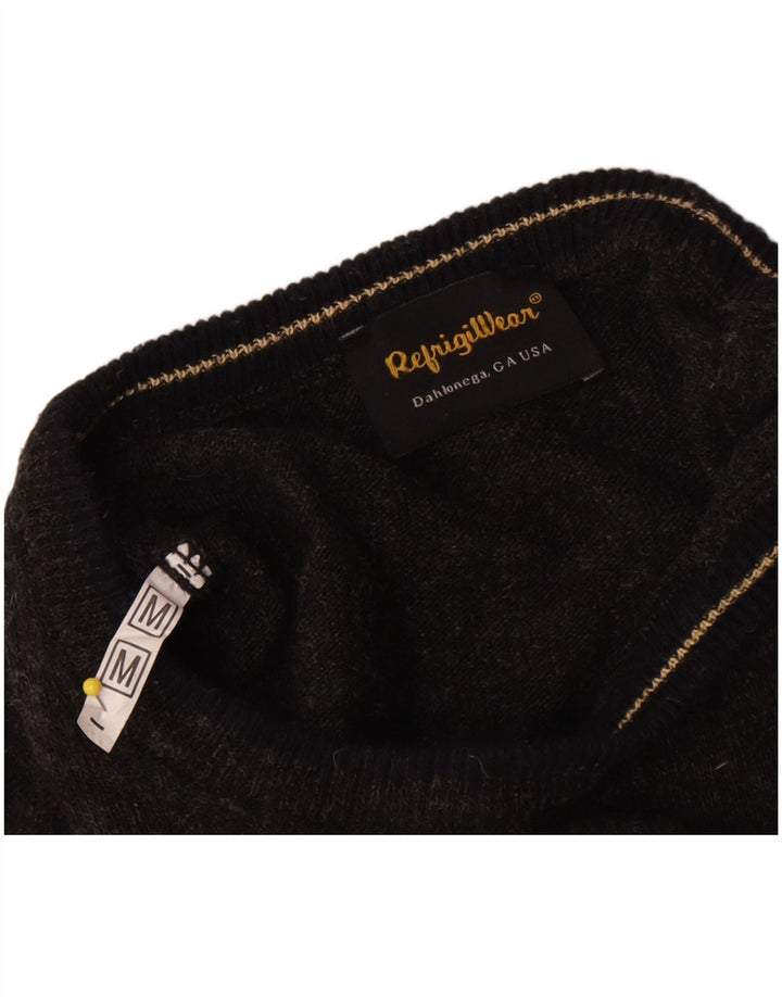 Damski sweter z okrągłym dekoltem Refrigiwear UK 14 Średni szary