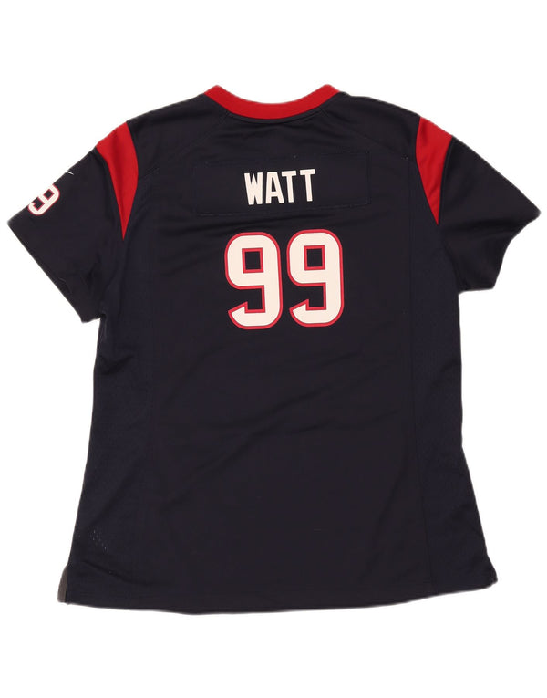 Męska koszulka z grafiką Nike Houston Texans, rozmiar XL, granatowy, poliester