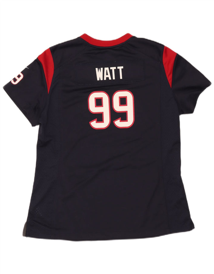 Męska koszulka z grafiką Nike Houston Texans, rozmiar XL, granatowy, poliester