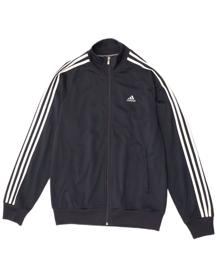 Kurtka dresowa męska Adidas Clima 365, mała, granatowa, z poliestru