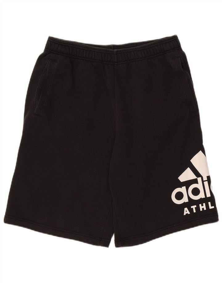 ADIDAS Mens Graphic Sport Shorts Medium Orange Cotton