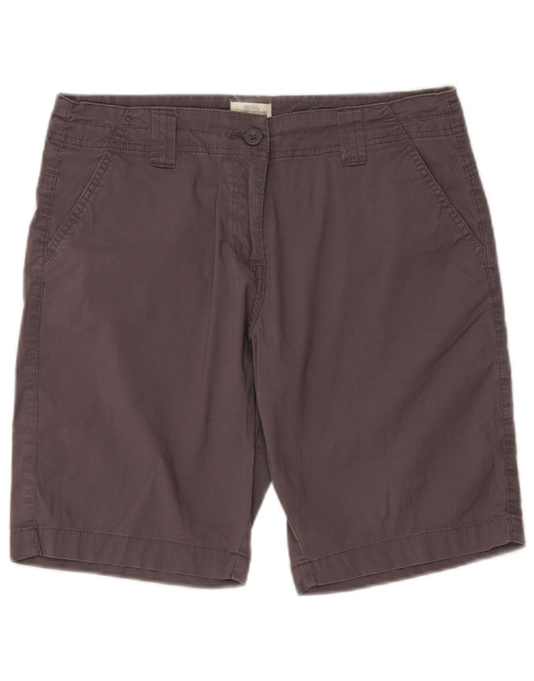 Szorty chino damskie Mountain Warehouse UK 12 średnie W34 szare bawełniane