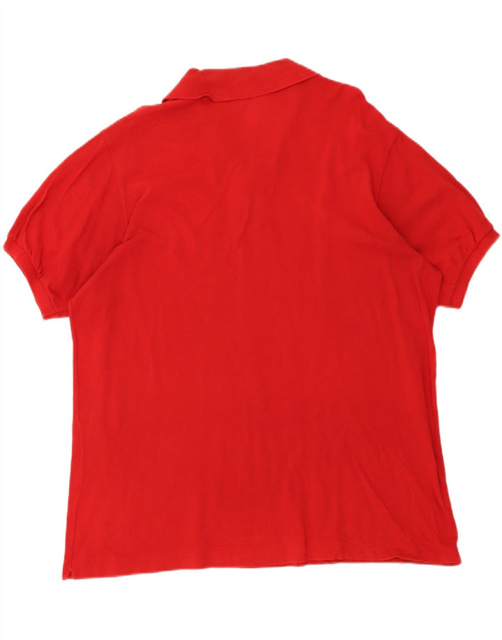 Męska koszulka polo Lacoste rozmiar 7 2XL czerwona