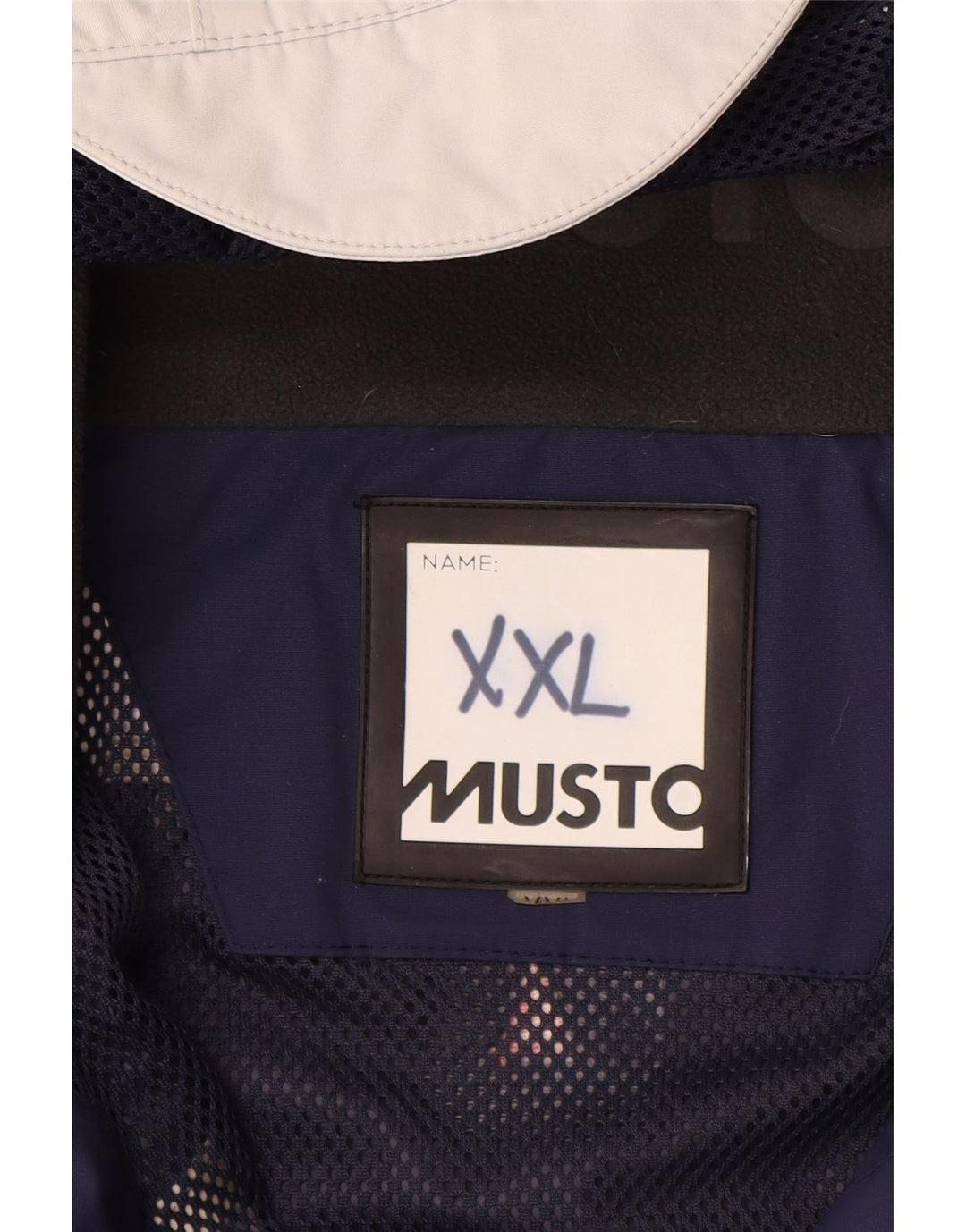 Męska kurtka wiatrówka Musto Graphic UK 44 2XL w kolorze granatowym