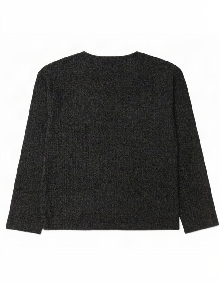 Damski top oversize z długim rękawem Zara UK 10 Small Grey