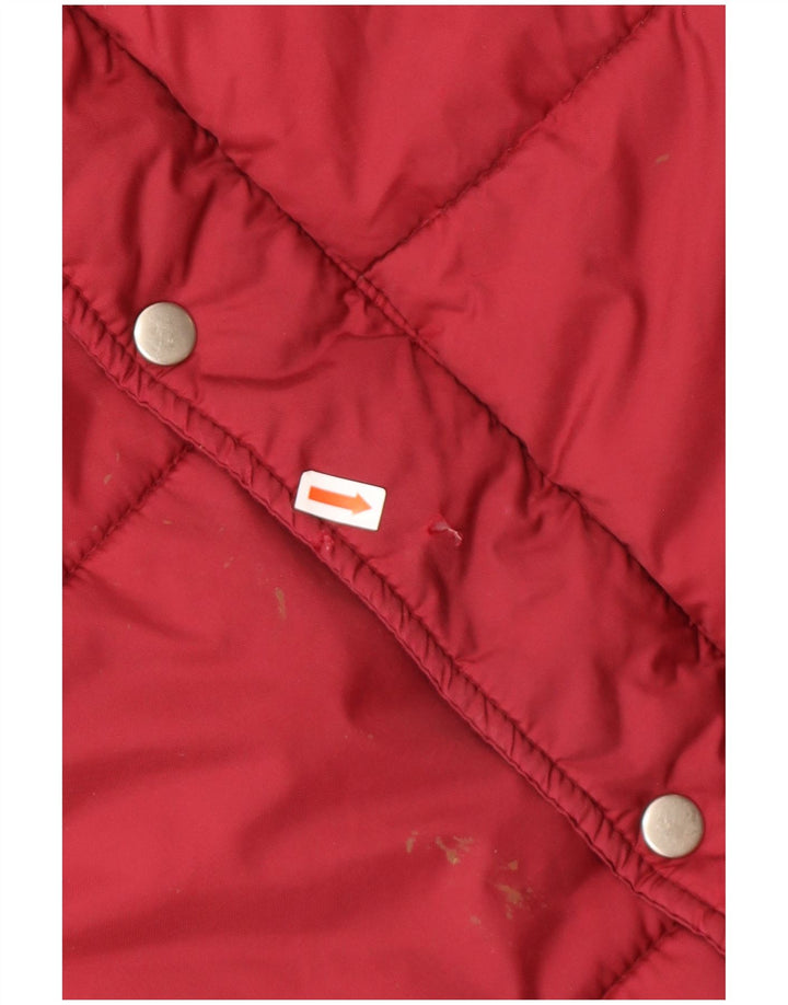 Vintage męska ocieplana kurtka UK 42 XL czerwona