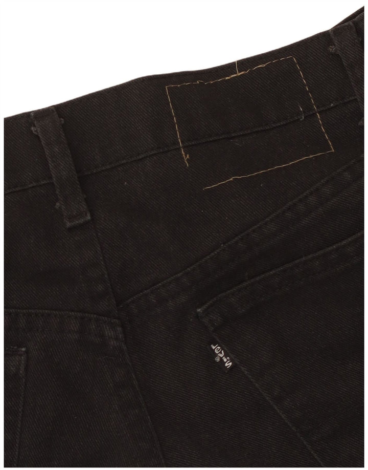 Męskie proste dżinsy Levi's W31 L32 czarne