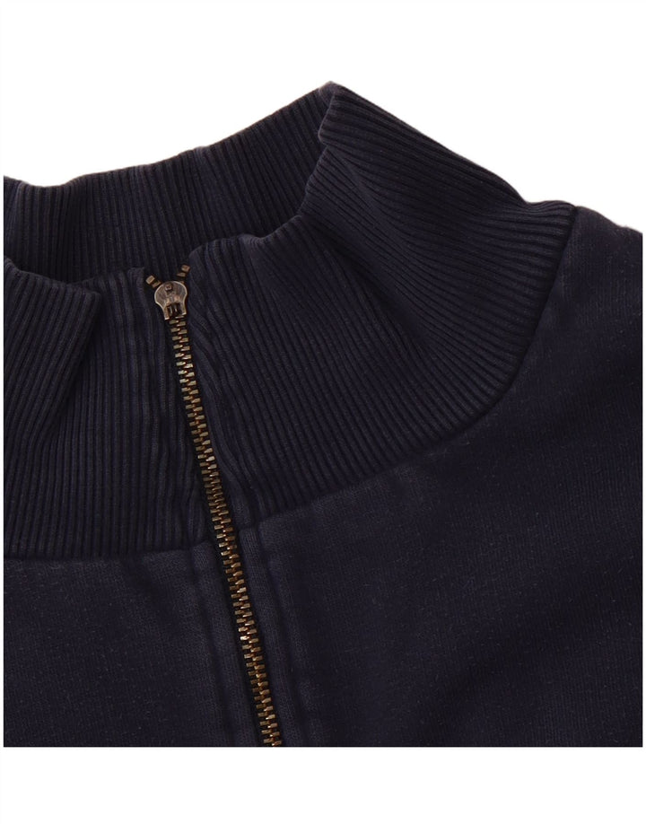 Męski sweter NIKE z zamkiem błyskawicznym, UK 45/47 XL, granatowy, bawełniany