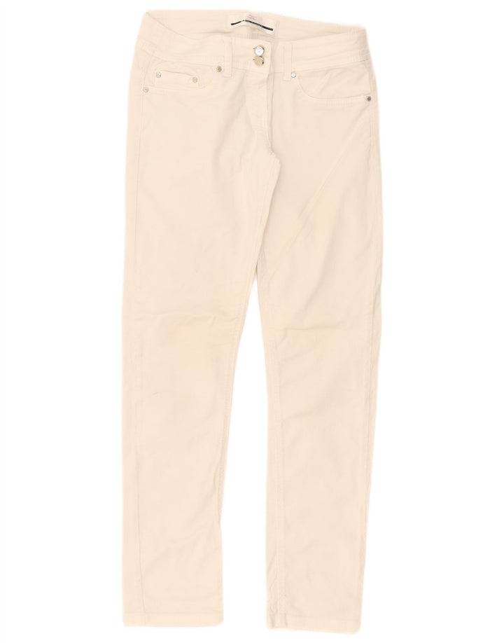 Damskie dżinsy slim Elisabetta Franchi W29 L29 białe