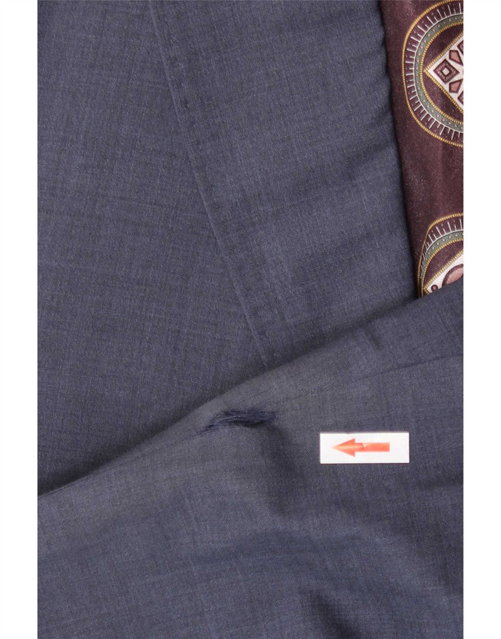 Ted Baker Męska marynarka zapinana na 2 guziki UK 44 2XL Niebieska wełna