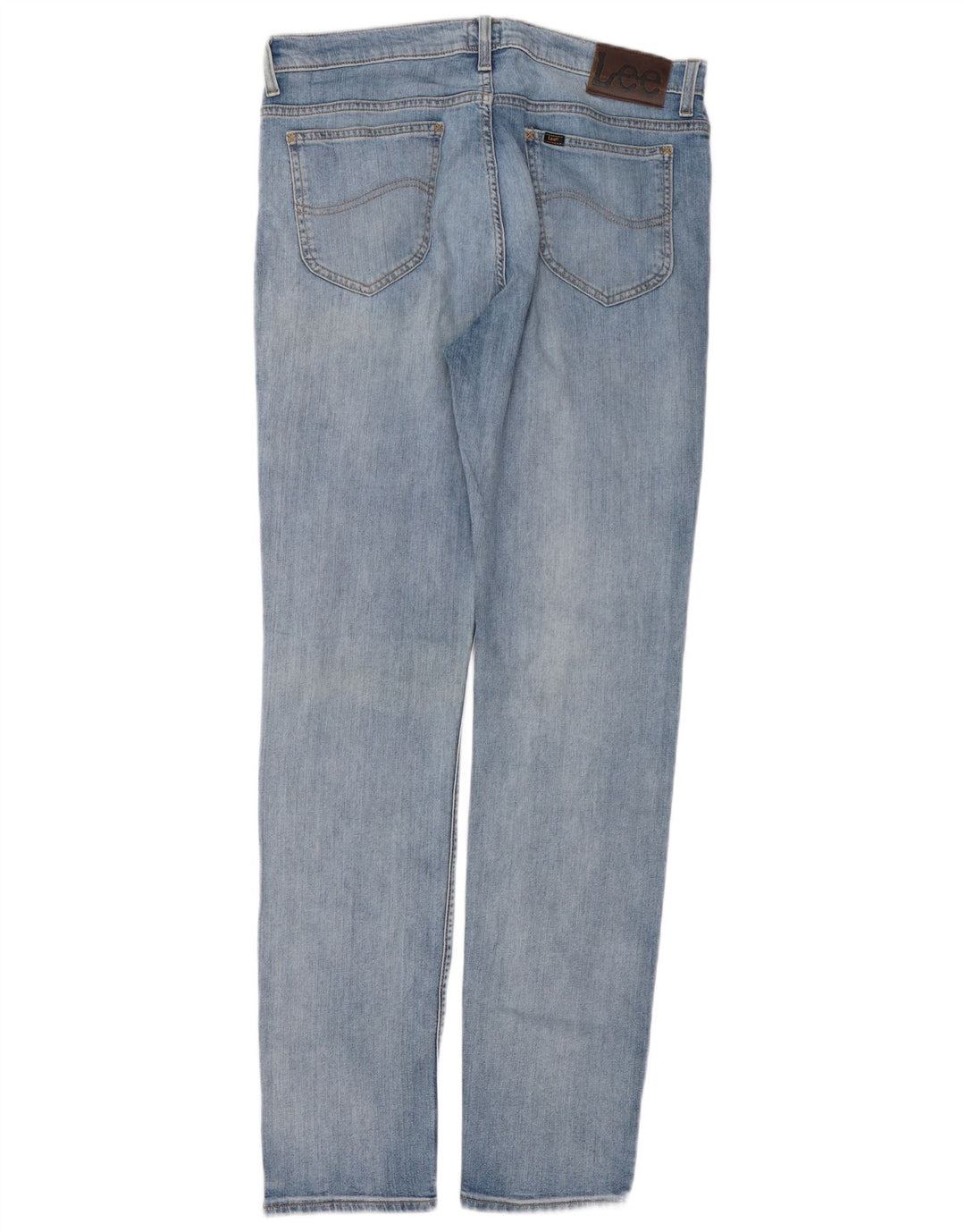 Męskie jeansy Lee Rider Slim W34 L34 Niebieskie bawełniane