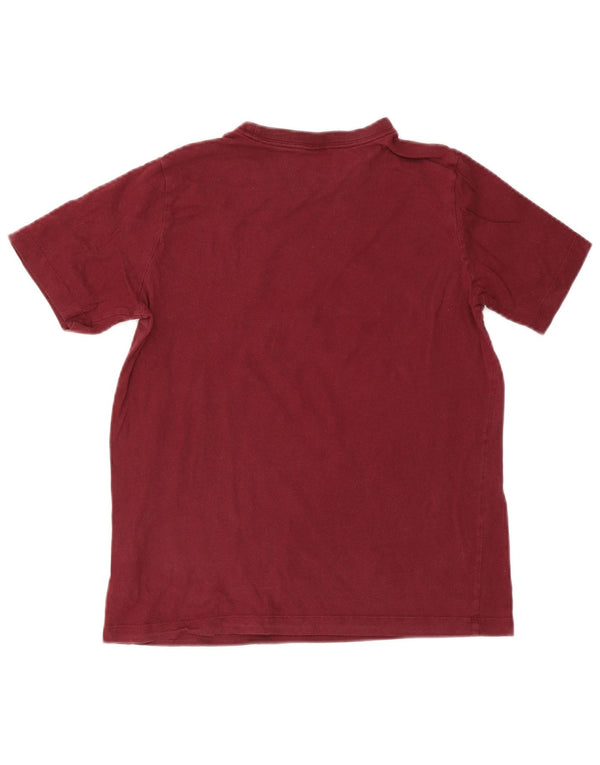 Nike Boys Graphic T-Shirt Top 13-14 Years XL Burgundy Cotton