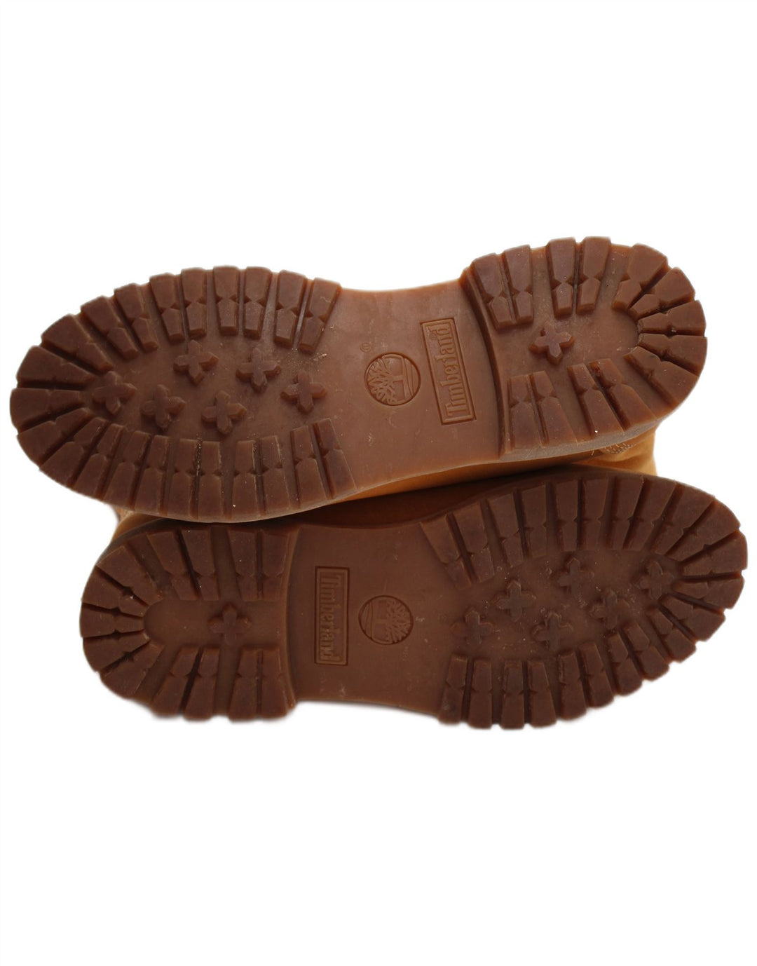Timberland Damskie skórzane buty w stylu shearling, rozmiar brytyjski 5,5, brązowa skóra
