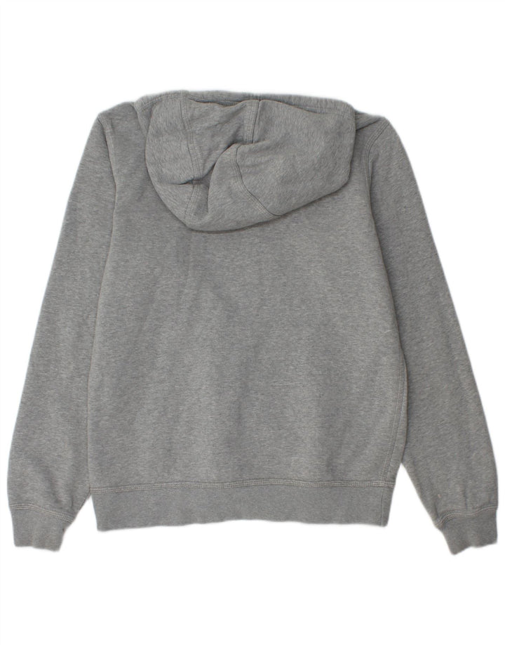 Męska bluza z kapturem Nike, średnia, szara, bawełniana nakrapiana