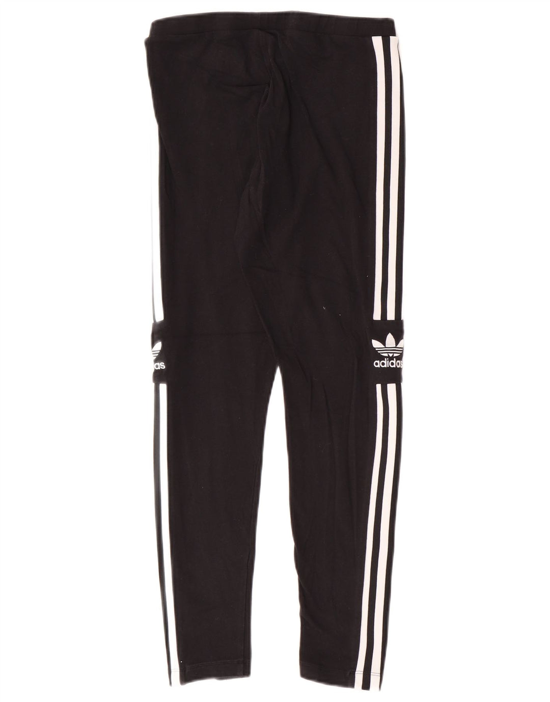 Damskie legginsy Adidas Graphic UK 12, średnie, czarne, bawełniane