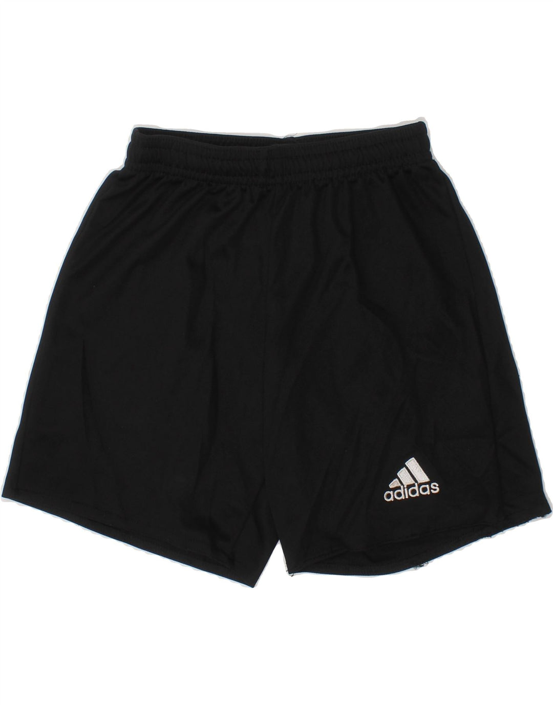 ADIDAS Boys Sport Shorts 7-8 Years Black Polyester Vintage Adidas and Second-Hand Adidas from Messina Hembry 