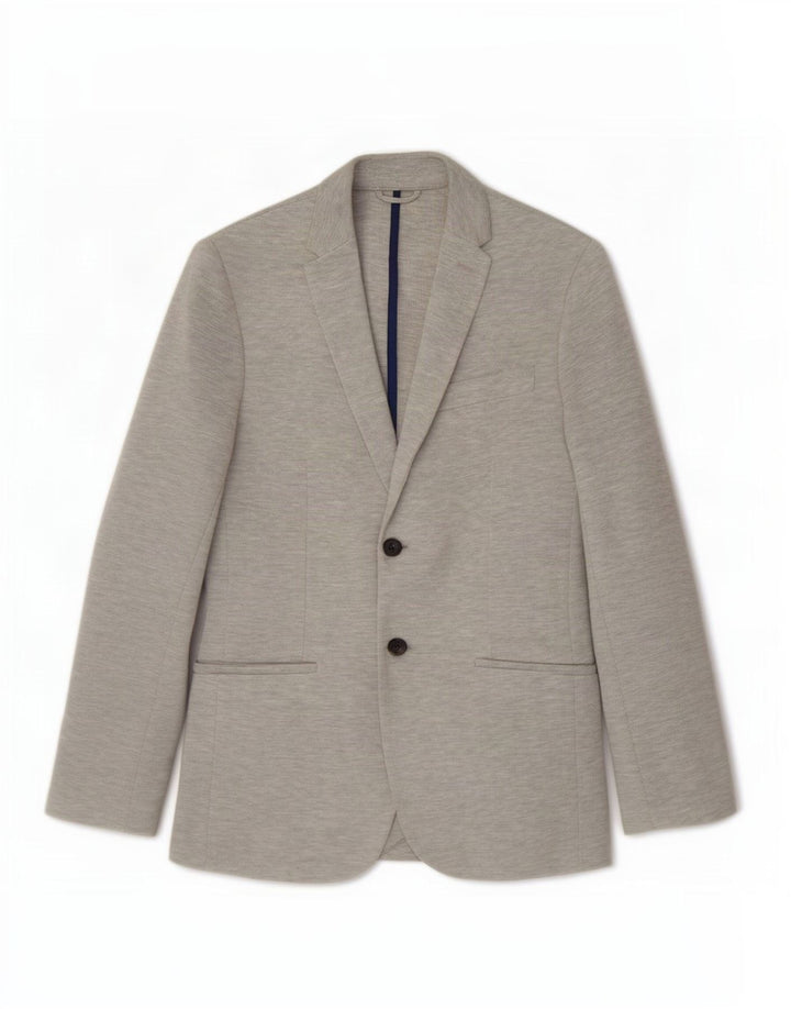 Zara Męska marynarka zapinana na 2 guziki UK 36 Small Grey Flecked