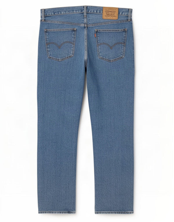 Męskie jeansy Levi's 615 Straight W40 L30 Niebieskie bawełniane