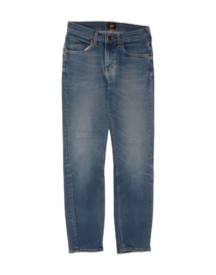 LEE Womens Rider Cropped Jeans W28 L27 Blue Cotton Vintage Lee and Second-Hand Lee from Messina Hembry 