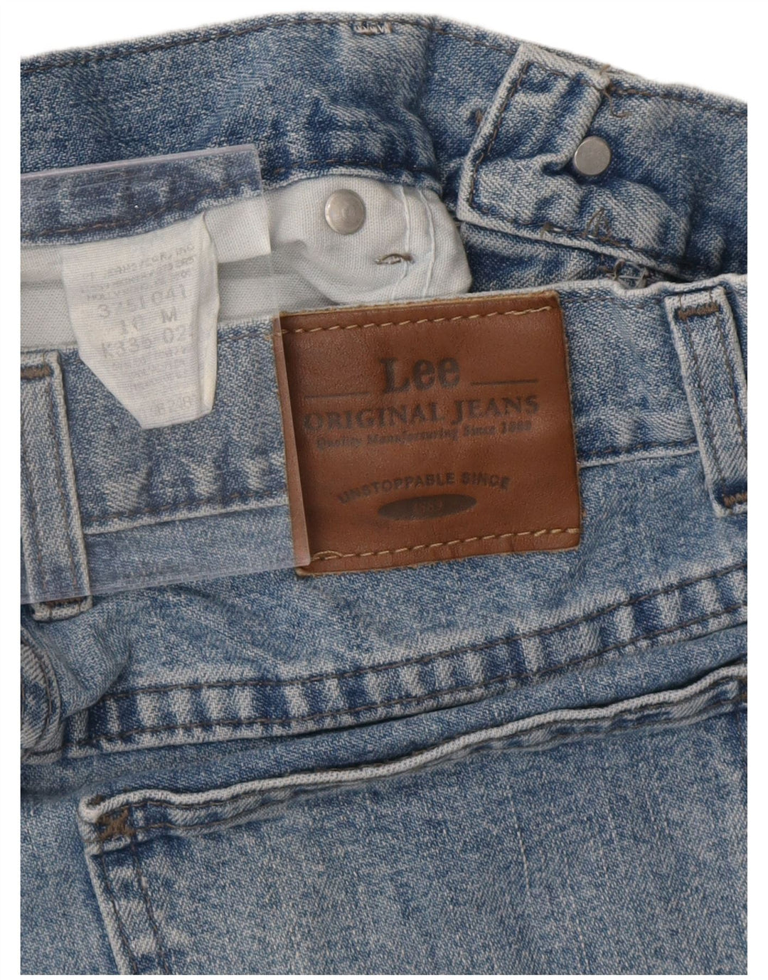 Damskie spodenki jeansowe Lee z wysokim stanem US 10 Large W27 Blue Classic