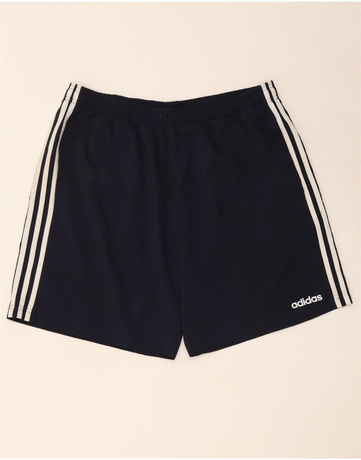 Męskie spodenki sportowe ADIDAS XL, granatowe, poliestrowe