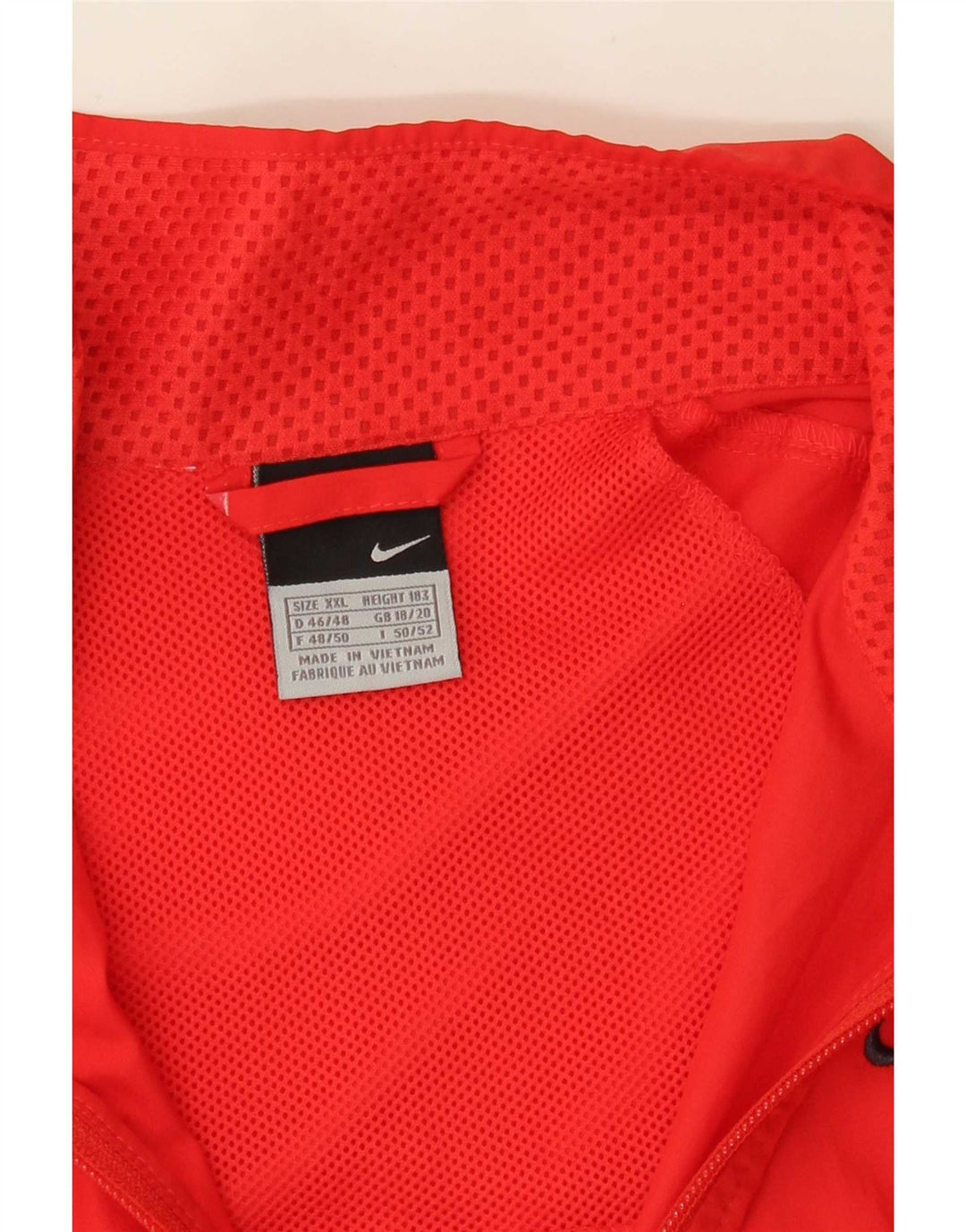 Damska kurtka dresowa Nike UK 18/20 2XL w kolorze czerwonym