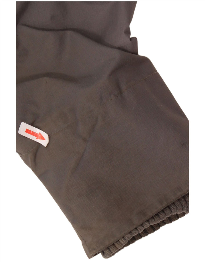 SUPERDRY Męska kurtka wiatrówka z kapturem UK 38 Średni szary nylon