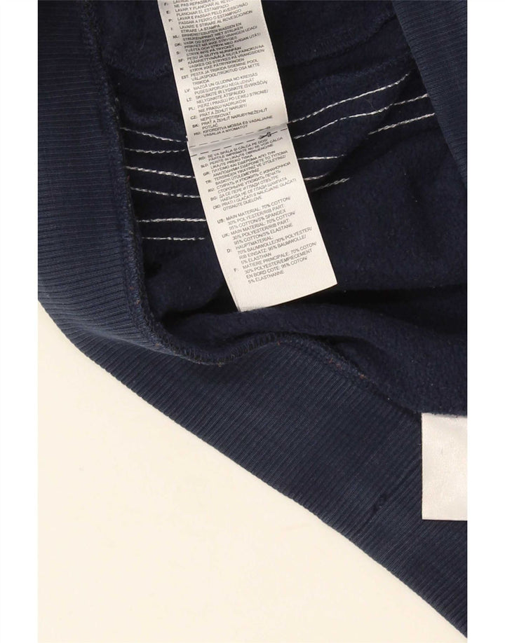 Męskie spodenki sportowe Adidas Graphic, średnie, granatowe, bawełniane