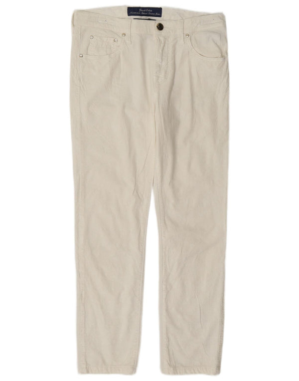 Spodnie damskie Jacob Cohen Slim Casual W27 L26 Białe