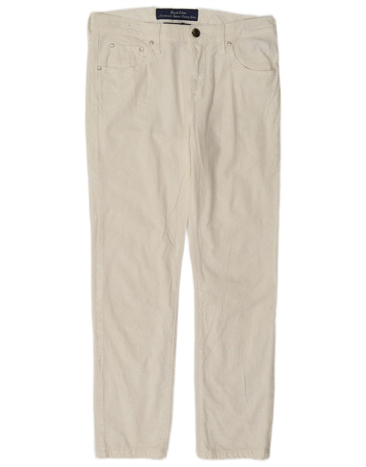 Spodnie damskie Jacob Cohen Slim Casual W27 L26 Białe