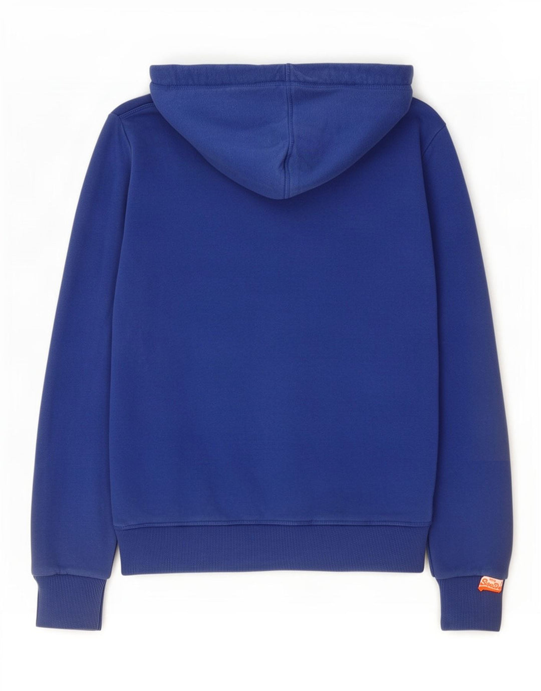 Męski sweter z kapturem Superdry z grafiką, mały, niebieski, bawełniany