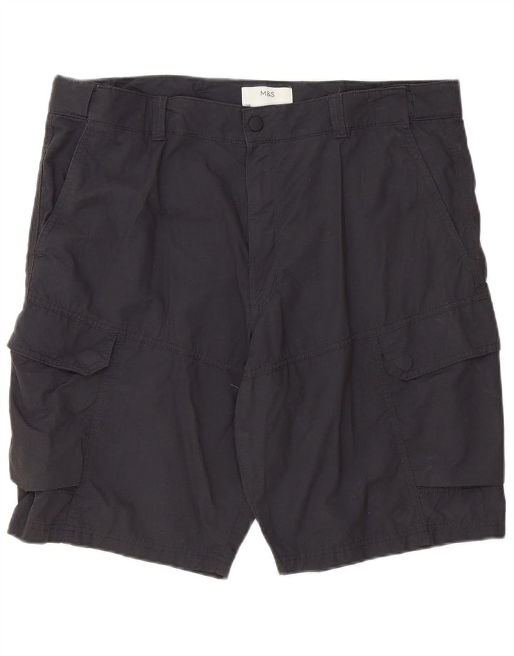 Męskie spodenki cargo MARKS & SPENCER W38 XL, szara bawełna