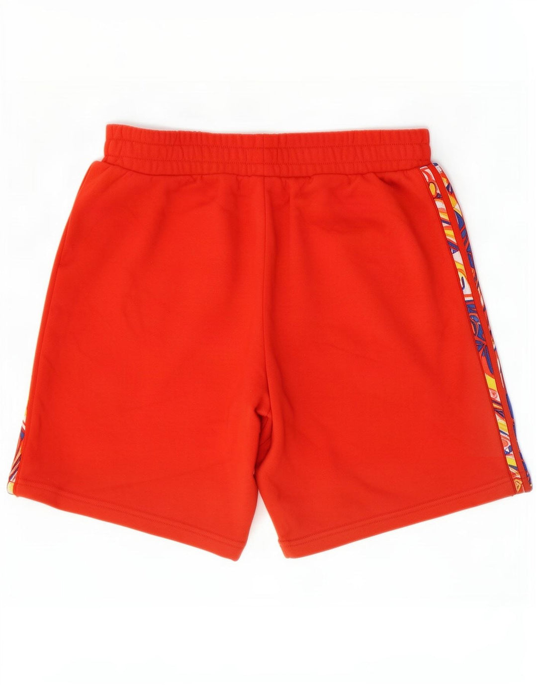 Męskie spodenki sportowe Adidas Graphic, średnio czerwone, bawełniane