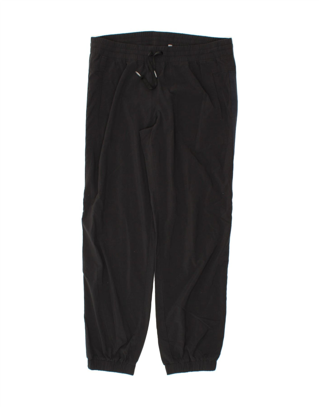 ATHLETA Womens Tracksuit Trousers Joggers US 10 Large  Black Polyester Vintage Athleta and Second-Hand Athleta from Messina Hembry 