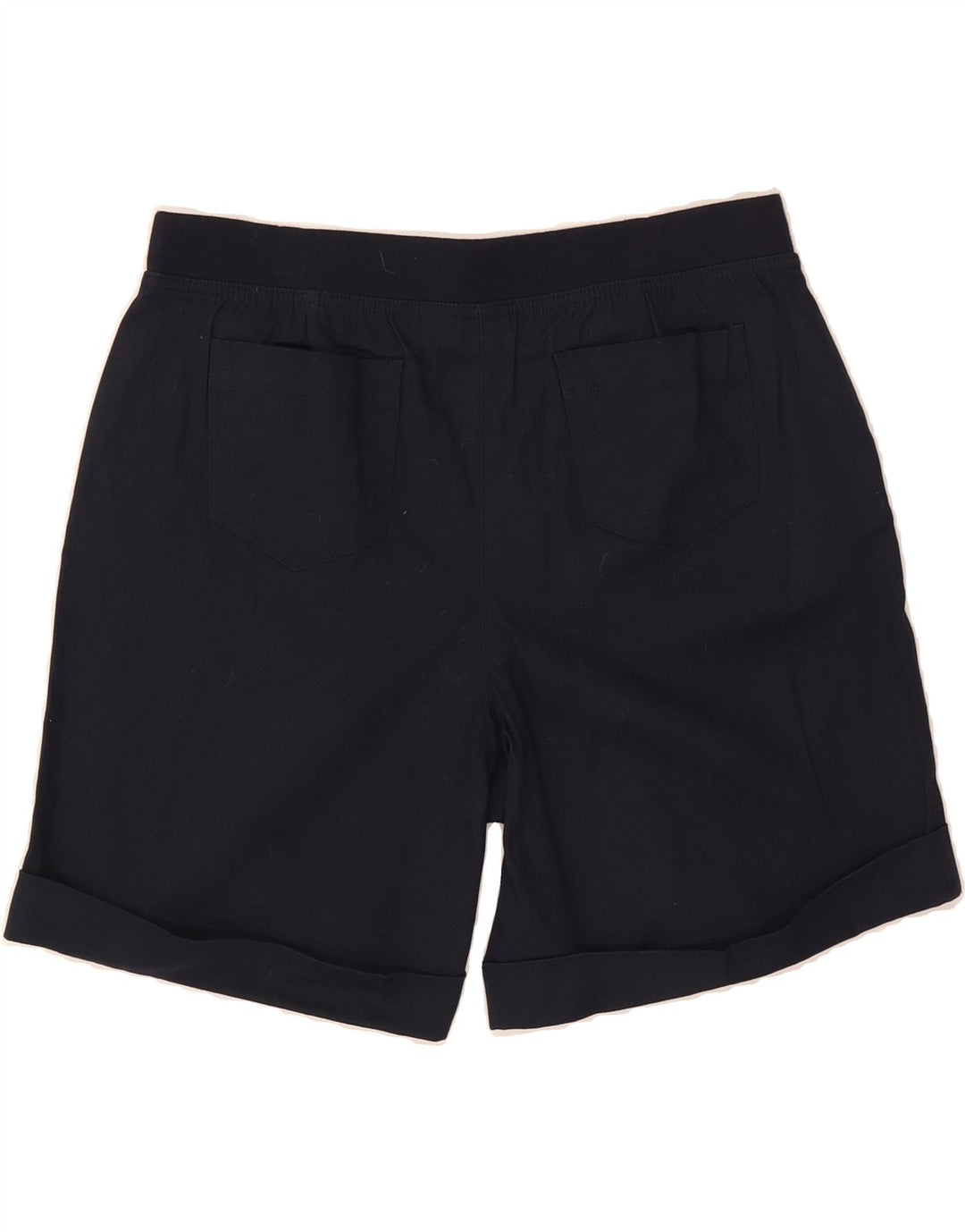 IZOD Womens Casual Shorts W32 Large Navy Blue Cotton Vintage Izod and Second-Hand Izod from Messina Hembry 